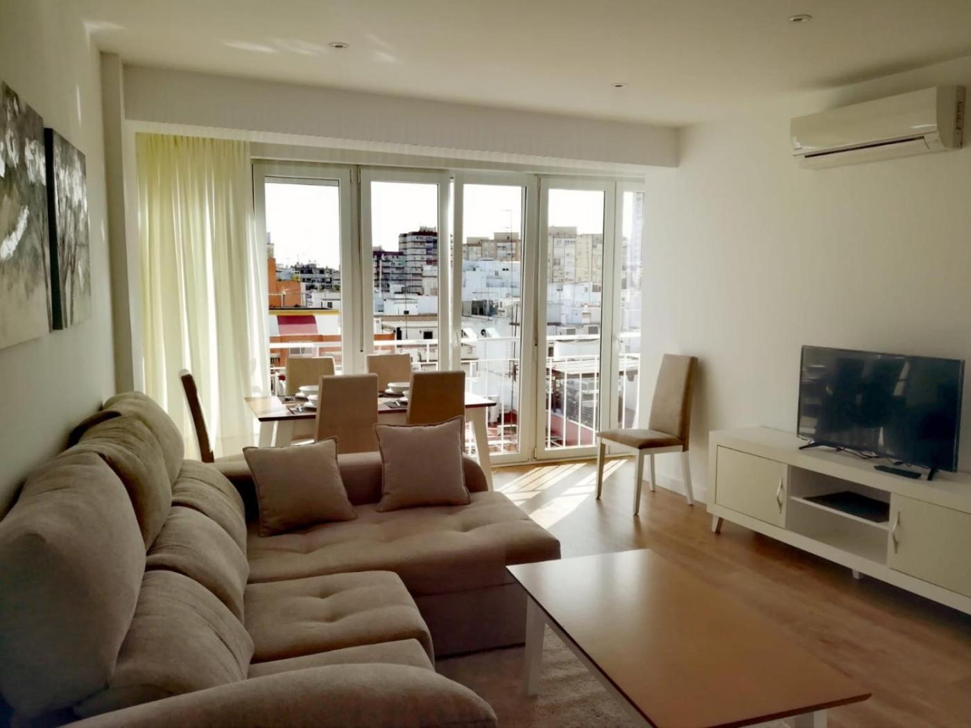 La Luz De Triana Apartamento 3 Dormitorios Sevilha Exterior foto